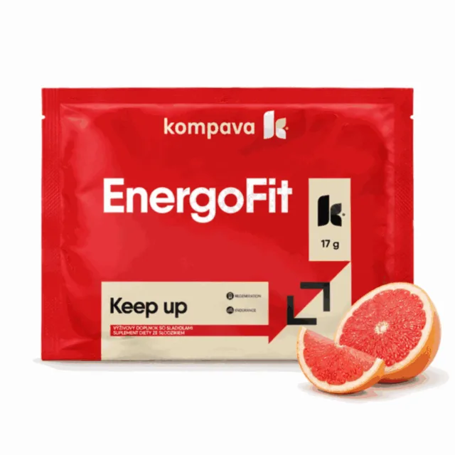 EnergoFit - energetický izotonický nápoj, 17g - grep