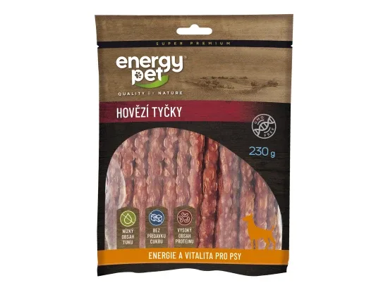 Energy Pet hovězí tyčky 230 g