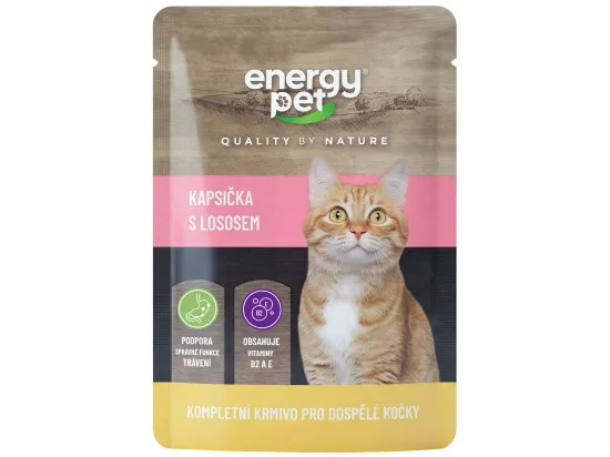 Energy Pet kapsička pro kočky losos 90 g