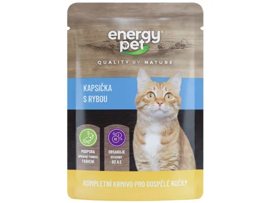 Energy Pet kapsička pro kočky ryba 90 g