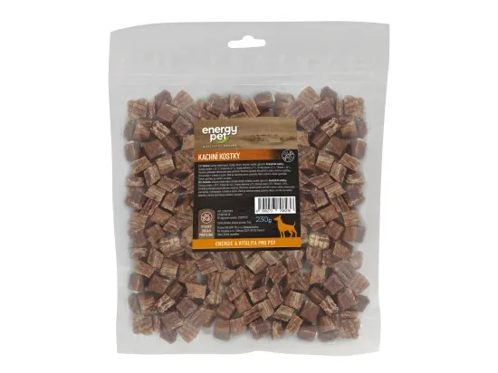 Energy Pet kostky s kachnou a rybou 230 g