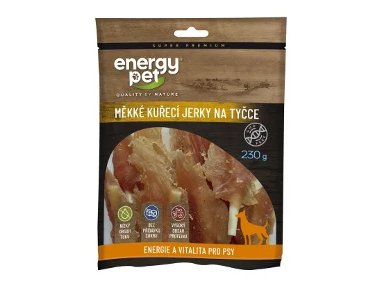 Energy Pet kuřecí jerky na tyčce celé 230 g