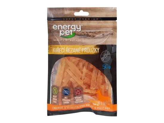 Energy Pet kuřecí řezané proužky 50 g