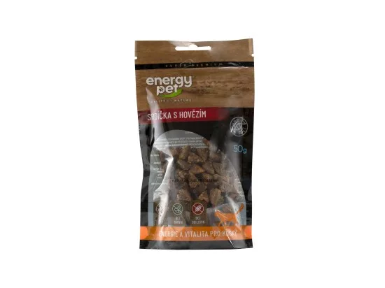 Energy Pet Pamlsky srdce s hovězím 50 g