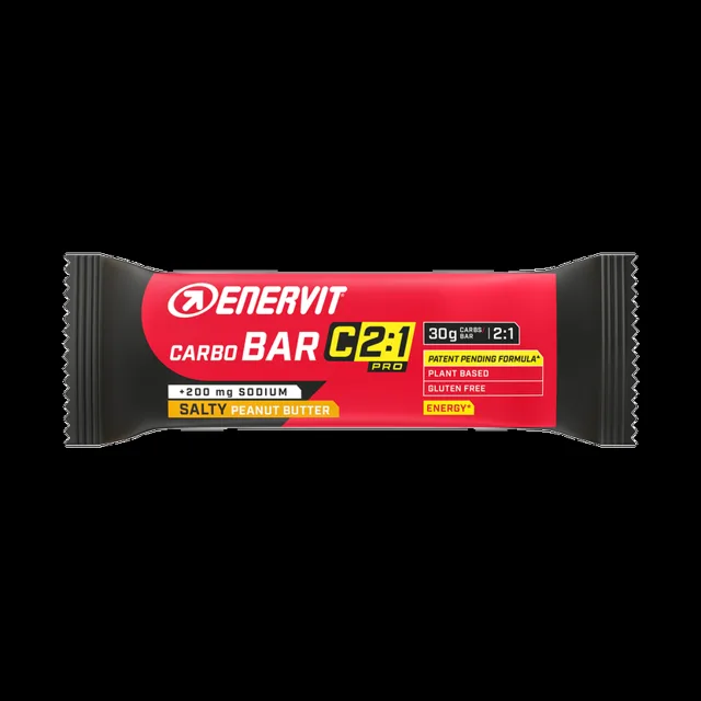 Enervit Carbo Bar C2:1 se sodíkem, slané arašídové máslo, 45 g