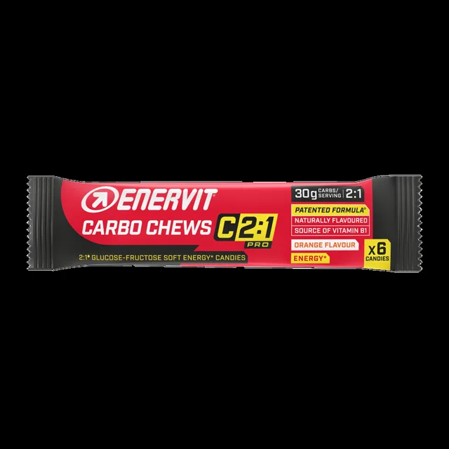 Enervit Carbo Chews C2:1, pomeranč, 34 g