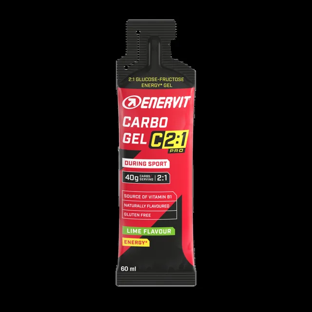 Enervit Carbo Gel C2:1, limetka, 60 ml