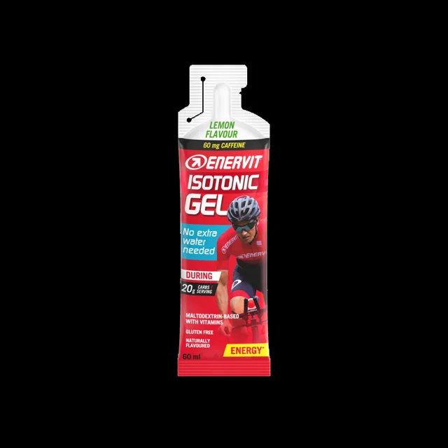 Enervit Isotonic Gel s kofeinem, citron, 60 ml