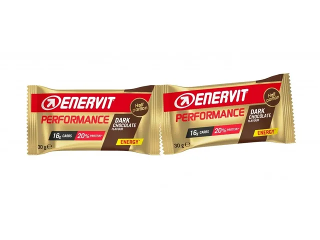 Enervit Performance Bar, tmavá čokoláda, 2 x 30 g