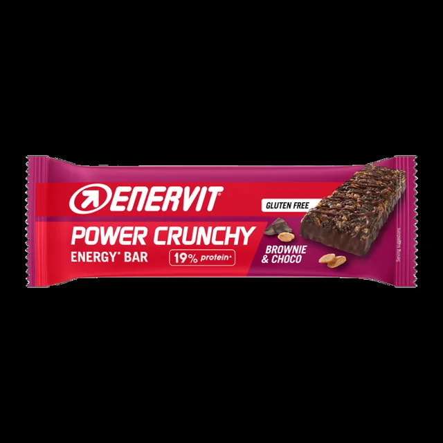 Enervit Power Crunchy Bar, brownie a čokoláda, 40 g