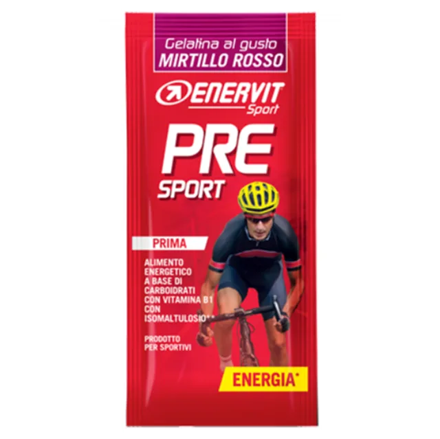 ENERVIT Pre sport energetické želé příchuť brusinka 45 g