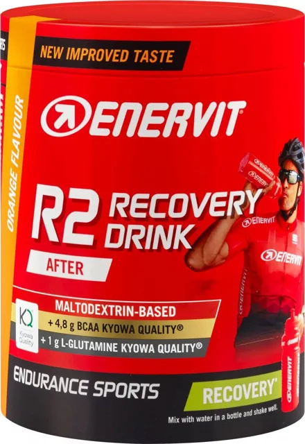 Enervit R2 Recovery Drink, pomeranč, 400 g