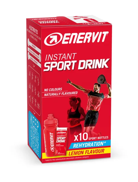 Enervit Sport Drink, citron, 10 x 16 g