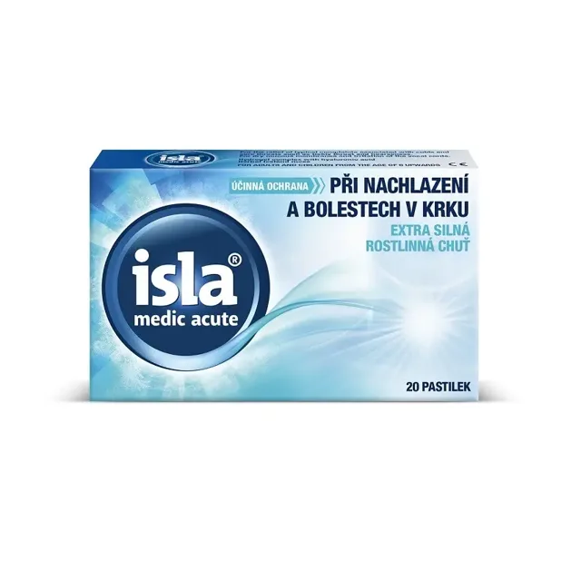 Engelhard Isla Medic Acute 20 pastilek