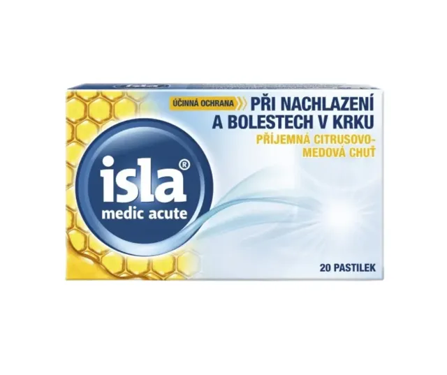 Engelhard Isla Medic Acute citrus-med 20 pastilek