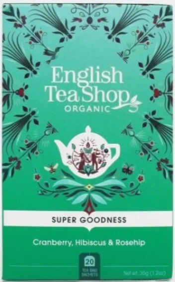 English Tea Shop Brusinka, ibišek a šípek BIO 20 sáčků