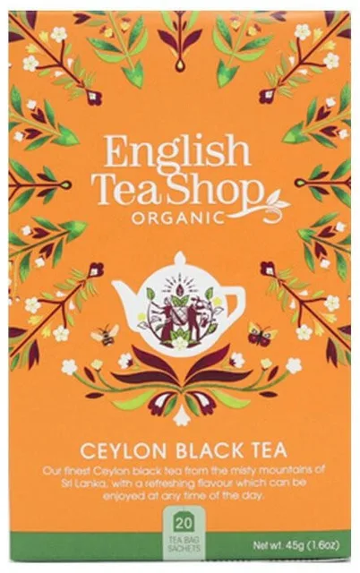 English Tea Shop Cejlonský černý čaj BIO 20 sáčků