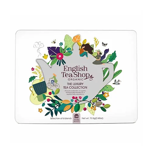 English Tea Shop Luxusní plechová kolekce BIO 36 sáčků