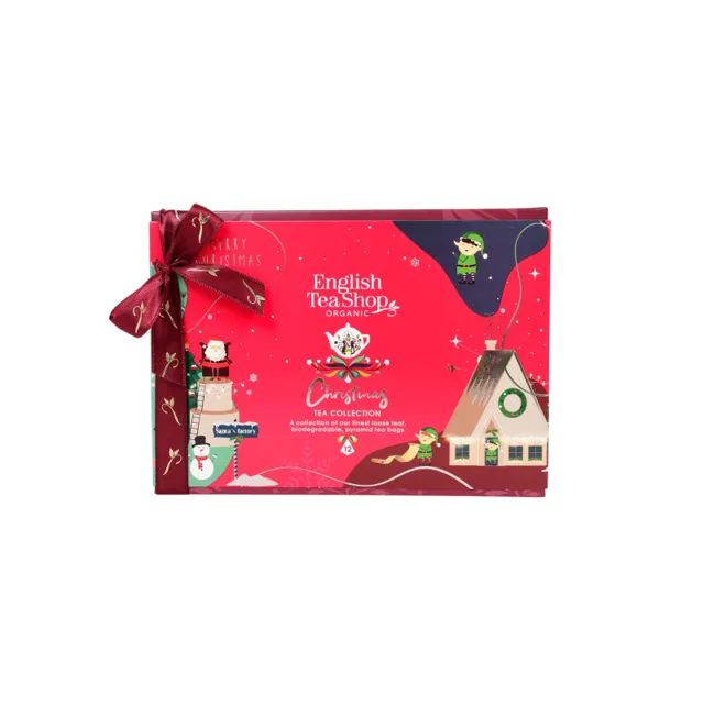 English Tea Shop Vánoční čaje - Červená kouzla BIO 12 pyramidek