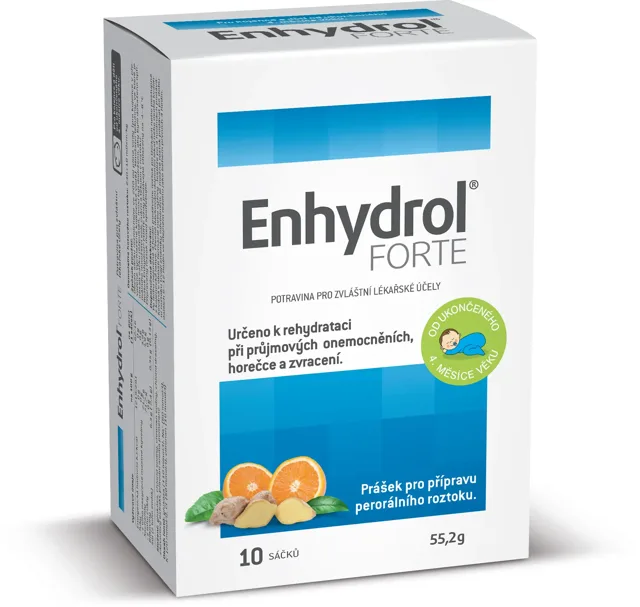 Enhydra FORTE prášek v sáčcích 10 ks