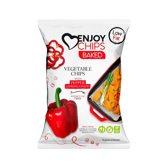 Enjoy Chips Enjoy Chips Baked - pečené se sladkou paprikou a jarní cibulkou, 40g