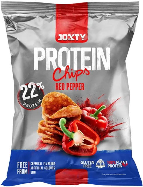 Enjoy Chips JOXTY proteinové smažené chipsy 22% Paprika 50g, 50g