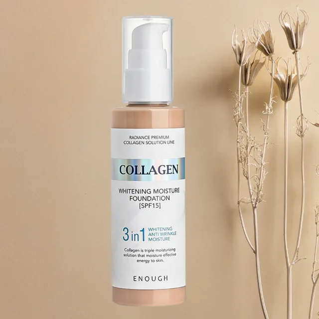 ENOUGH - Collagen Whitening Moisture Foundation #21 - Rozjasňující kolagenový make-up - 100 ml