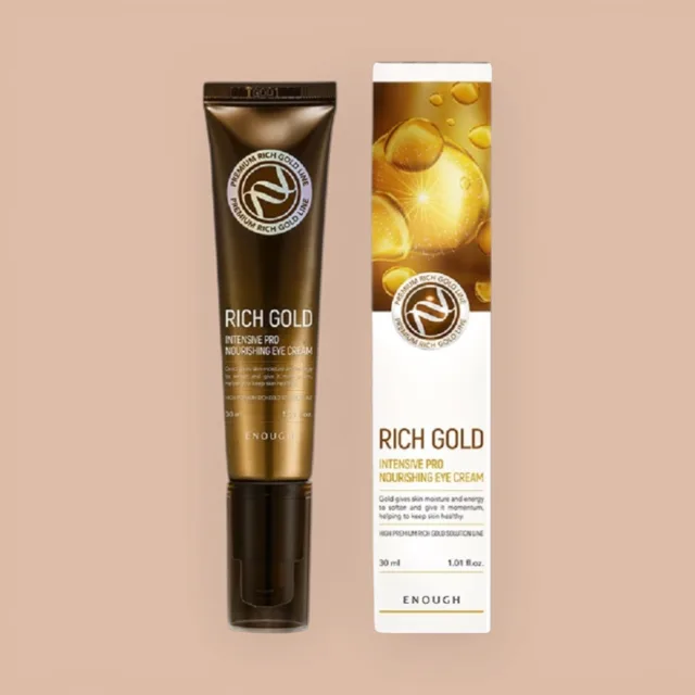 ENOUGH - Rich Gold Intensive Pro Nourishing Eye Cream - Bohatý intenzivní vyživující oční krém - 30 ml