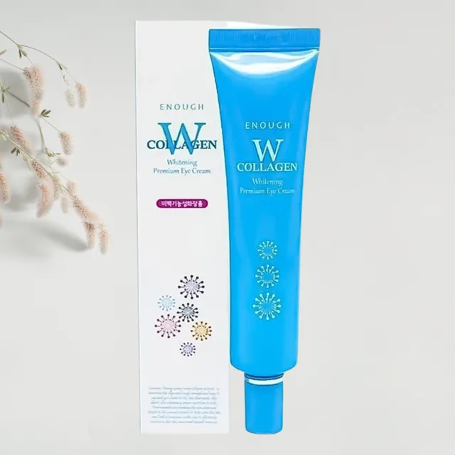 ENOUGH - W Collagen Whitening Premium Eye Cream - Prémiový rozjasňující oční krém s kolagenem - 30 ml