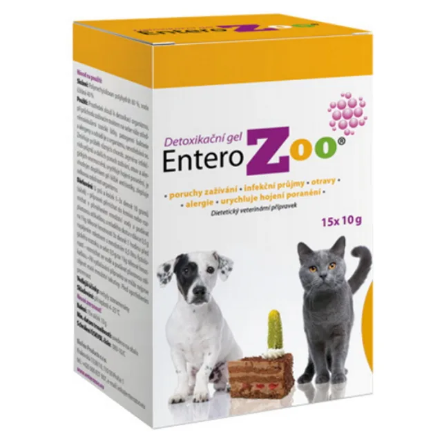 ENTERO ZOO detoxikační gel 15x10 g