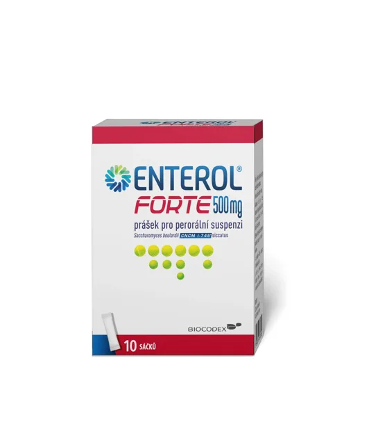 ENTEROL FORTE 500MG POR PLV SUS 10