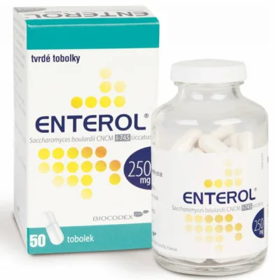 ENTEROL POR 250MG CPS DUR 50