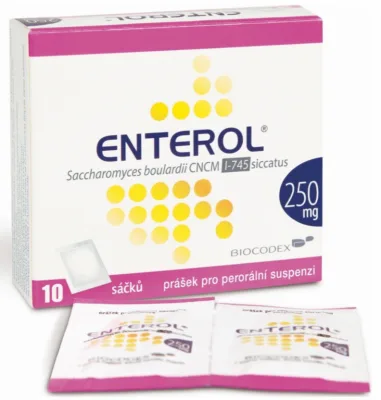 ENTEROL POR 250MG POR PLV SUS 10