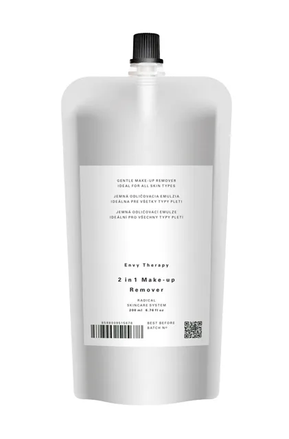 Envy Therapy 2 in 1 Make-up Remover jemná odličovací emulze 200 ml refill