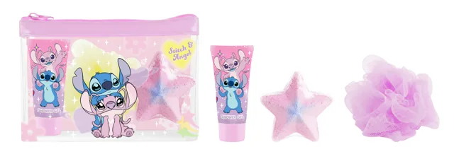 EP Line Dárková sada s kosmetickou taškou Stitch & Angel