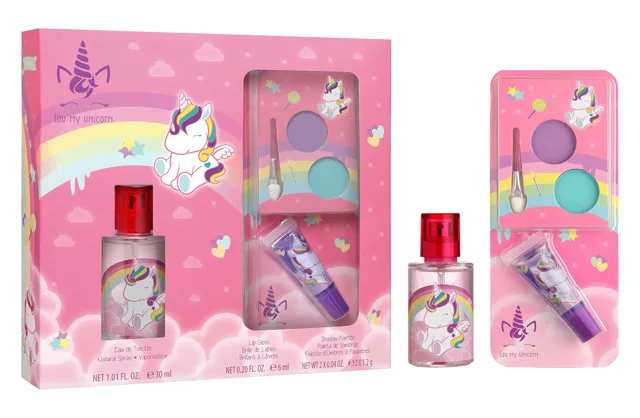 EP Line Eau My Unicorn - EDT 30 ml + lesk na rty + oční stíny