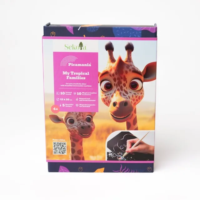 EPEE Kreativní sada obrázků Safari zvířátka