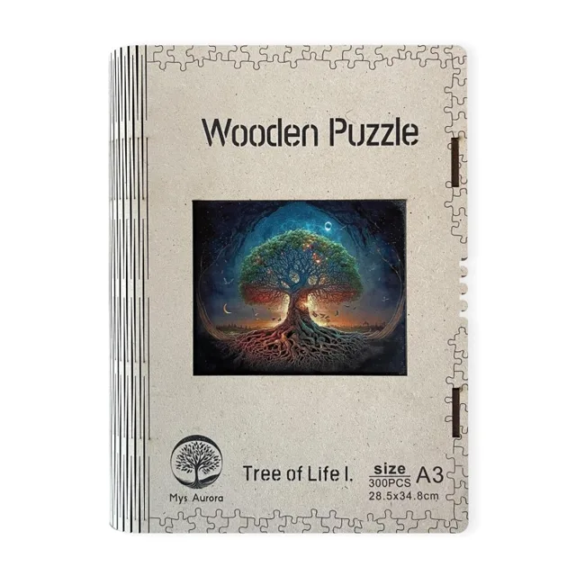 EPEE Wooden puzzle Tree of Life I. A3