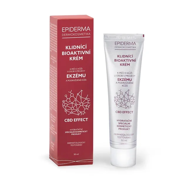 Epiderma Bioaktivní CBD krém při ekzému 50 ml