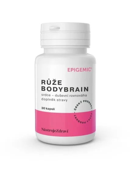 Epigemic Růže BodyBrain 30 kapslí