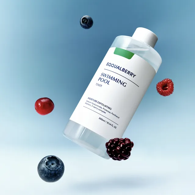 EQQUALBERRY - Swimming Pool Daily Facial Toner - Osvěžující denní tonikum - 300ml