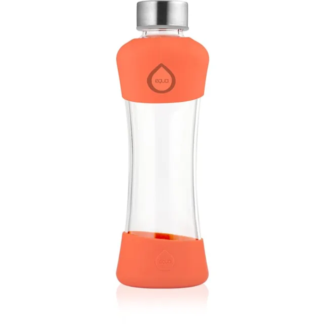 Equa Active skleněná láhev na vodu Tangerine 1 ks