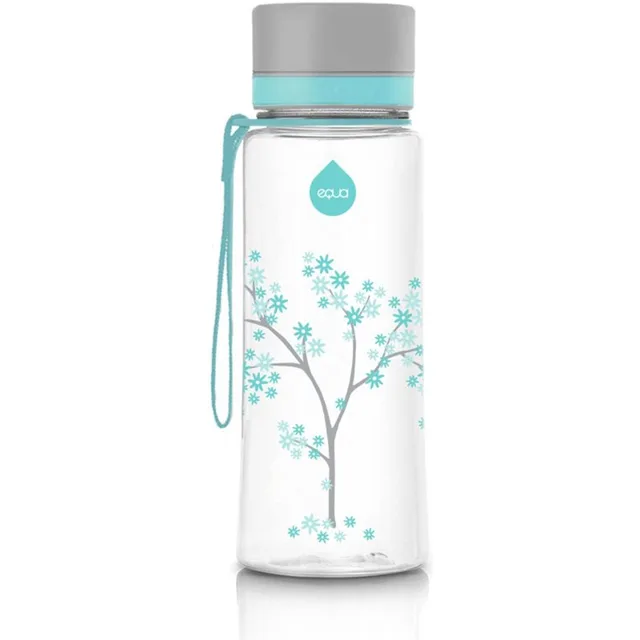 Equa Kids láhev na vodu pro děti Mint Blossom 1 ks