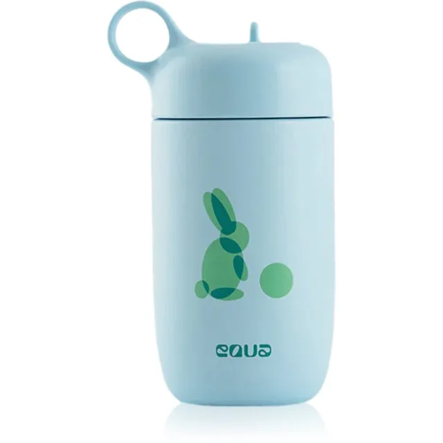 Equa Kids nerezová láhev na vodu pro děti Rabbit 1 ks