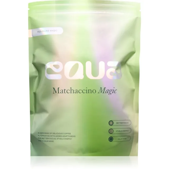 Equa Matchaccino Magic prášek na přípravu nápoje pro udržení energie a kognitivní výkonnosti 150 g