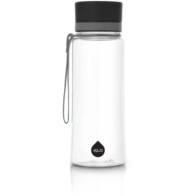 Equa Plain láhev na vodu barva Black 1 ks