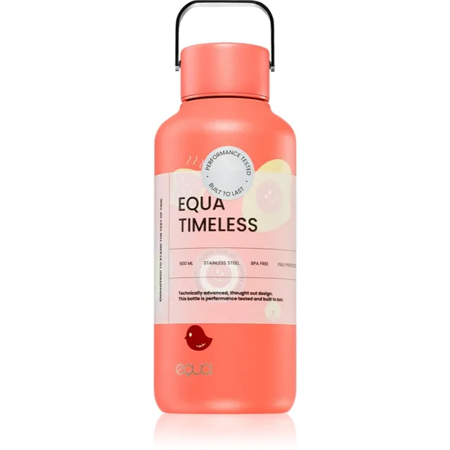 Equa Timeless nerezová láhev na vodu malá barva Sunny Side Up 1 ks