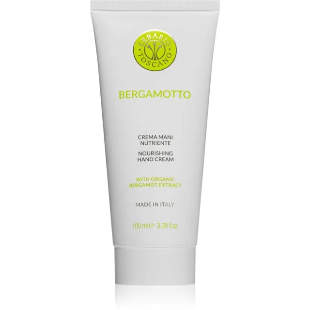 Erbario Toscano Bergamotto výživný krém na ruce pro ženy 100 ml
