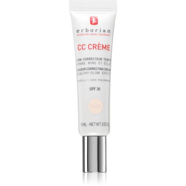 Erborian CC Crème Centella Asiatica CC krém pro jednotný tón pleti SPF 30 odstín Clair 15 ml