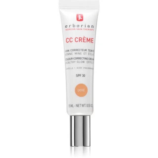 Erborian CC Crème Centella Asiatica CC krém pro jednotný tón pleti SPF 30 odstín Doré 15 ml